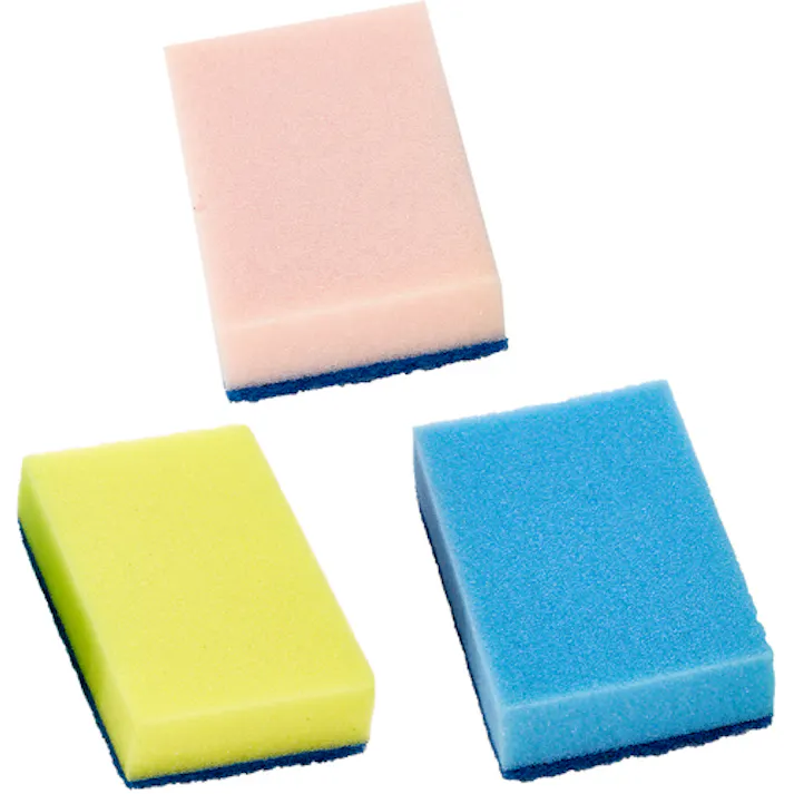 【CAINZ-DASH】トラスコ中山 ハードスポンジ イエロー HSF203-Y【別送品】