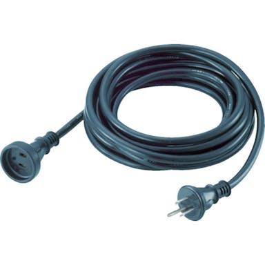 【CAINZ-DASH】トラスコ中山 防雨型延長ケーブルアース付　５ｍ【別送品】