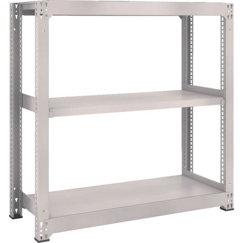 トラスコ中山 スチールラック M3型中量棚 1200×1121×H1200 3段 単体 M3-44123 スチール製中量ボルトレス棚 トラスコ中山 スチールラック M3型中量棚 1200×1121×H1200 3段 単体 M3-44123 スチール製中量ボルトレス棚