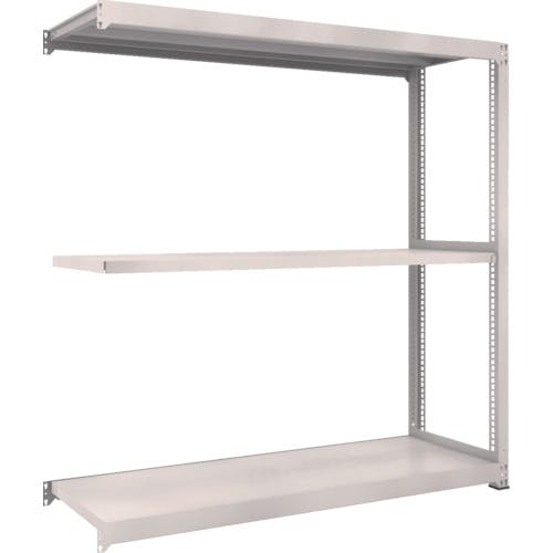 トラスコ中山 スチールラック M3型中量棚 1500×1121×H1800 3段 連結 M3-65123B スチール製中量ボルトレス棚 トラスコ中山 スチールラック M3型中量棚 1500×1121×H1800 3段 連結 M3-65123B スチール製中量ボルトレス棚