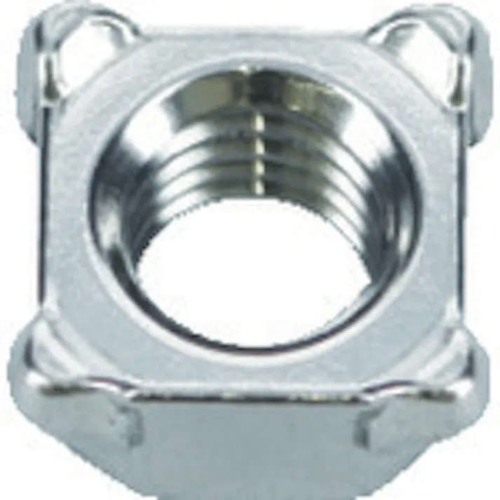 【CAINZ-DASH】トラスコ中山 四角溶接ナット 1D ステンレス M4 パイロット無し 10個入 TBW05-0004【別送品】