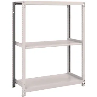 【CAINZ-DASH】トラスコ中山 スチールラック M1型抗菌塗装ボルトレス軽量棚900X420XH1200 4段 M1-4344【別送品】