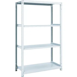 【CAINZ-DASH】トラスコ中山 スチールラック M1型抗菌塗装ボルトレス軽量棚900X320XH1500 3段 M1-5333【別送品】