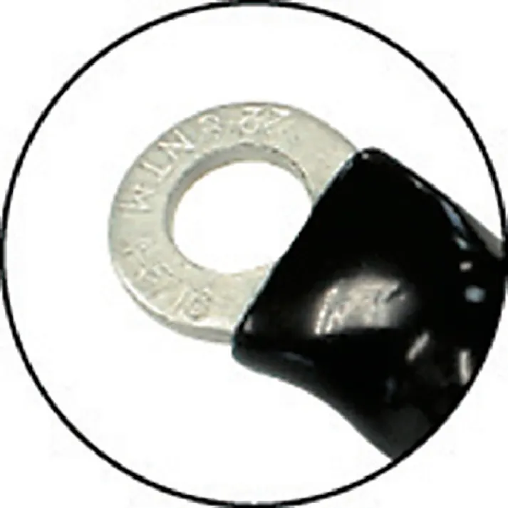 【CAINZ-DASH】トラスコ中山 キャブタイヤケーブル ホルダ丸端子付 10m TCT-2210KH【別送品】