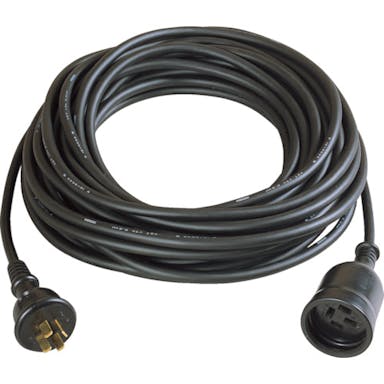 【CAINZ-DASH】トラスコ中山 三相２００Ｖ延長コード　１０Ｍ【別送品】