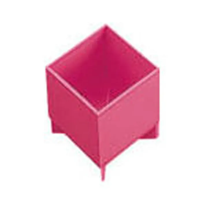 樹脂プラBOX Aサイズ ピンク PT-A4 間口5cm 奥行5cm 高さ5.5cm