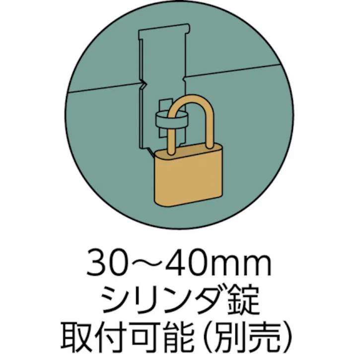 【CAINZ-DASH】トラスコ中山 中型車載用工具箱 中皿付 500X330X280 F-500【別送品】