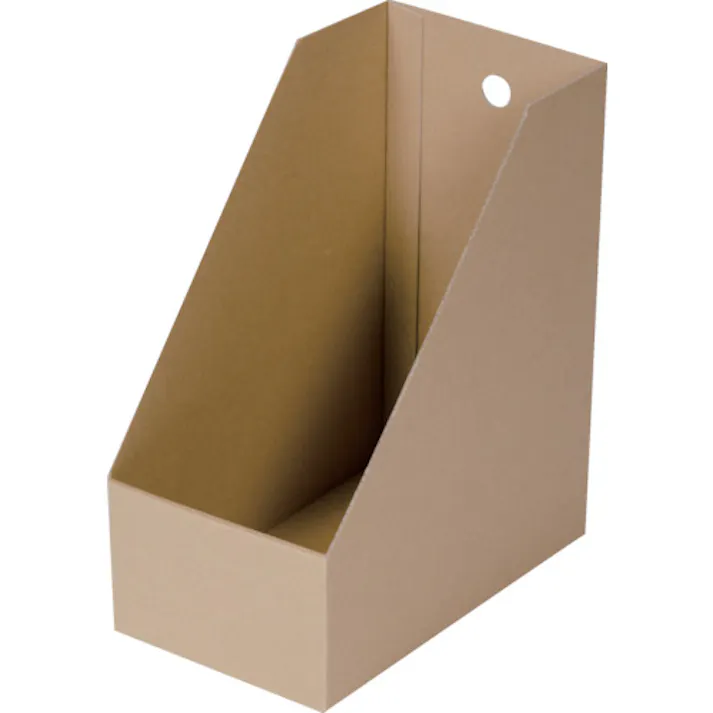 【CAINZ-DASH】トラスコ中山 段ボール製A4縦型ファイルボックス 間口155 DB-BOXTW【別送品】