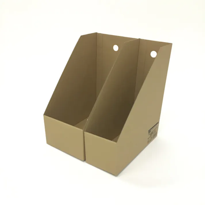 【CAINZ-DASH】トラスコ中山 段ボール製A4縦型ファイルボックス 間口155 DB-BOXTW【別送品】