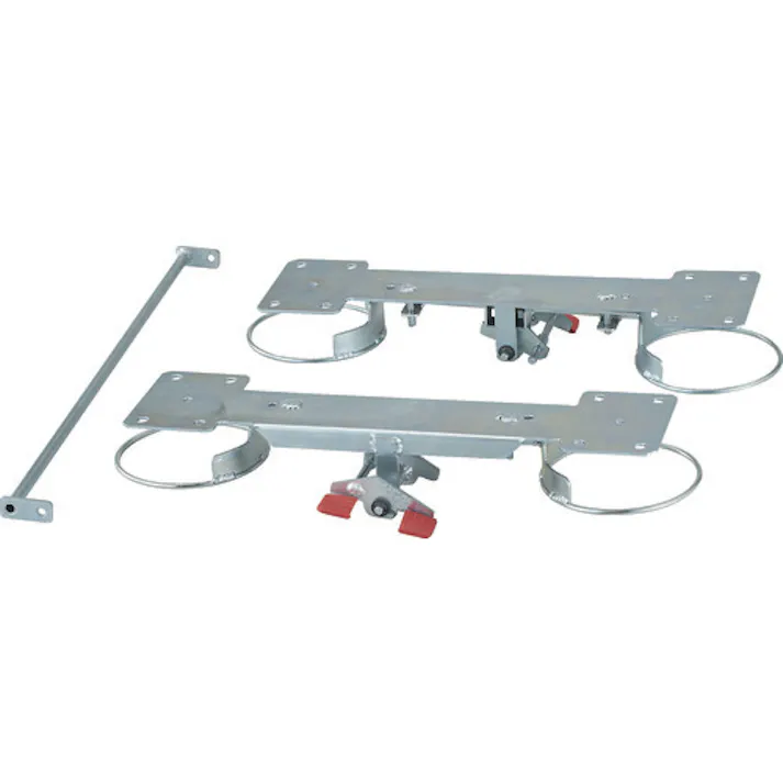 【CAINZ-DASH】トラスコ中山 樹脂台車 グランカート用リング式 自在4輪ストッパー TP-900JRS-4【別送品】