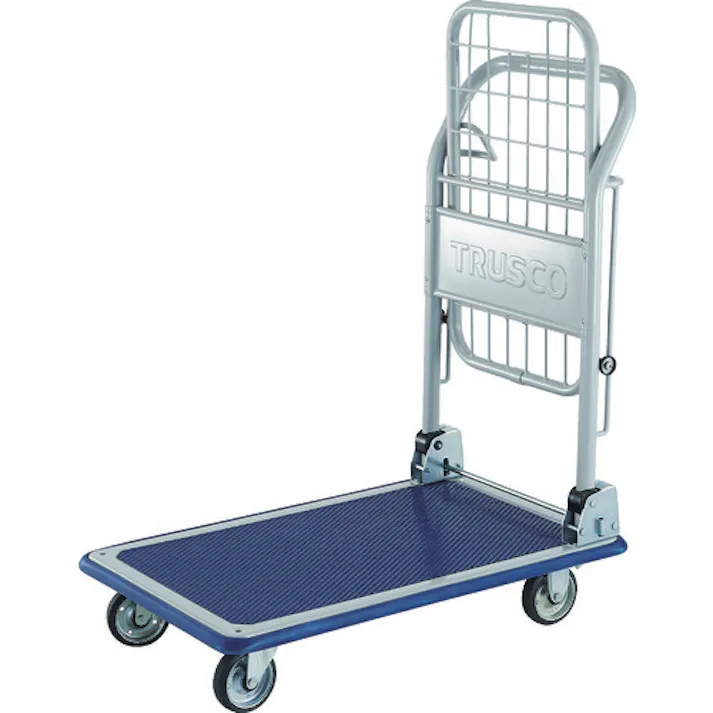 【CAINZ-DASH】トラスコ中山 プレス製台車 ドンキーカート 折畳式簡易2段 1014NA【別送品】