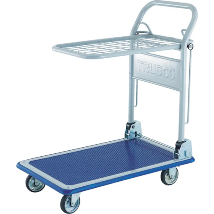 【CAINZ-DASH】トラスコ中山 プレス製台車 ドンキーカート 折畳式簡易2段 3014NA【別送品】