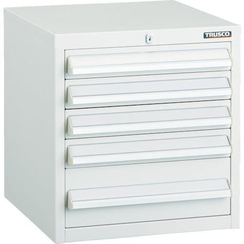 トラスコ中山 LVR型キャビネット 392X412XH420 引出5段 W LVR-423W 軽量キャビネット トラスコ中山 LVR型キャビネット 392X412XH420 引出5段 W LVR-423W 軽量キャビネット