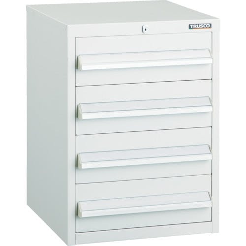 トラスコ中山 LVR型キャビネット 392X412XH540 引出4段 W LVR-542W 軽量キャビネット トラスコ中山 LVR型キャビネット 392X412XH540 引出4段 W LVR-542W 軽量キャビネット