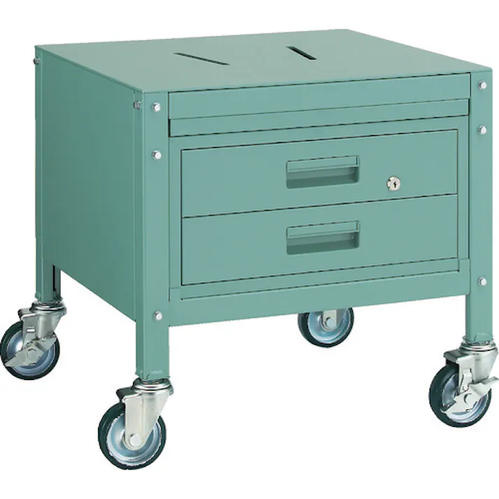 【CAINZ-DASH】トラスコ中山 ボール盤台 キャスター付 UB-N13C【別送品】