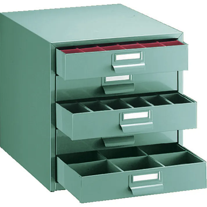 【CAINZ-DASH】トラスコ中山 ツールケース 333X410XH348 引出5段 プラボックス付 PT-43EN【別送品】