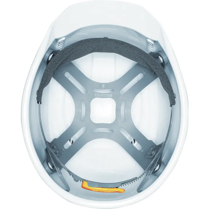 【CAINZ-DASH】トラスコ中山 遮熱ヘルメット“涼帽” 通気孔付 白 TD-HB-FV-W【別送品】