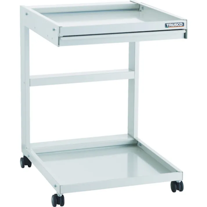 【CAINZ-DASH】トラスコ中山 ツールワゴン 補助ワゴン 引出付き 2段 HJW-2D【別送品】