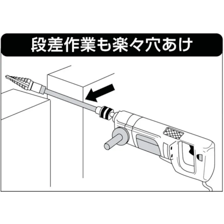 【CAINZ-DASH】トラスコ中山 腰痛防止楽ちんバー シャンクΦ10X全長350mm TNM-350【別送品】