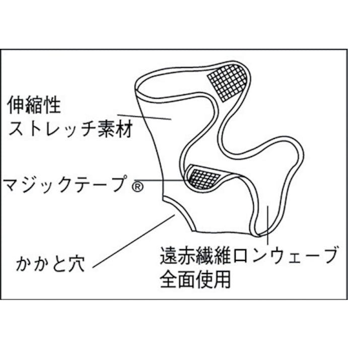 【CAINZ-DASH】トラスコ中山 ワーキングサポーター　足首用 TWS-A05【別送品】