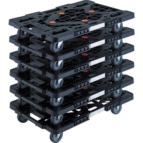 CAINZ-DASH】トラスコ中山 まとめ買い 樹脂製平台車 ルートバン MPK