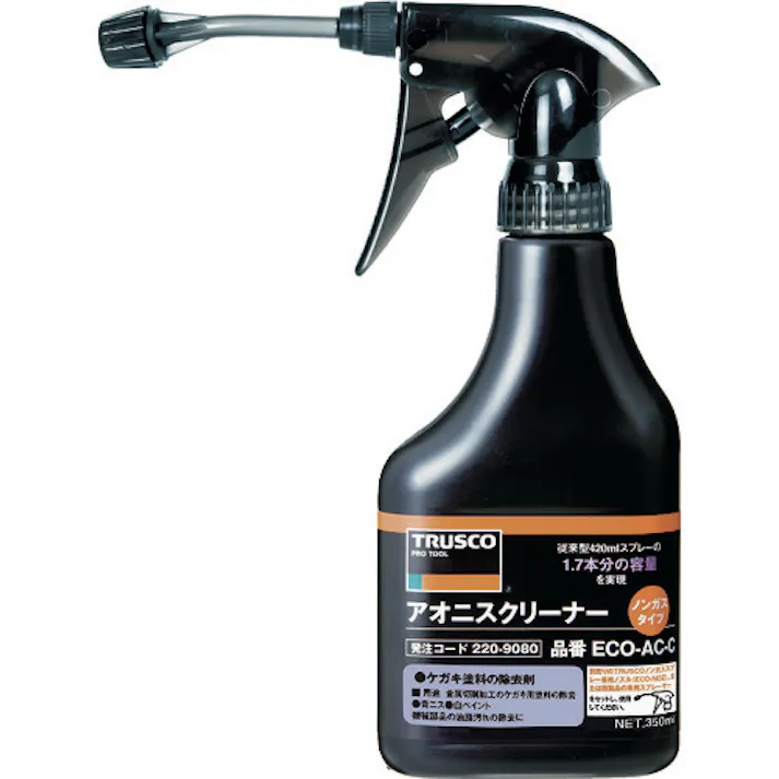 【CAINZ-DASH】トラスコ中山 αアオニスノンガスクリーナー ノズル付 350ml ECO-AC-S【別送品】