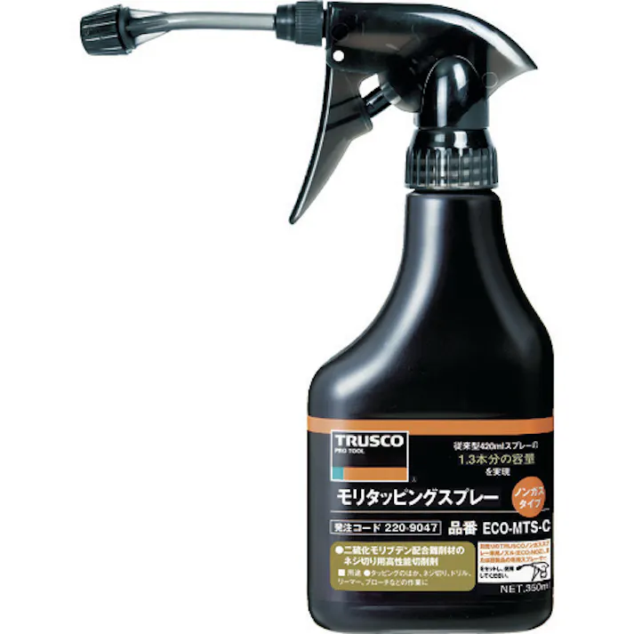 【CAINZ-DASH】トラスコ中山 モリタッピングスプレー 高性能切削用 ノズル付 350ml ECO-MTS-S【別送品】