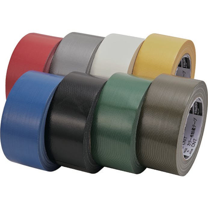 【CAINZ-DASH】トラスコ中山 カラー布粘着テープ　幅５０ｍｍ長さ２５ｍ　ブルー CNT-5025-B【別送品】