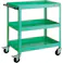 【CAINZ-DASH】トラスコ中山 ツールワゴン バーディワゴン 600X400XH880 深3段 ヤンググリーン BDW-963F3-YG【別送品】