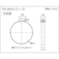 【CAINZ-DASH】ブリーズ ステンレスホースバンド　締付径２１～４４ｍｍ　（１０個入） TH-30020【別送品】