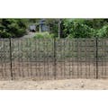 【CAINZ-DASH】トラスコ中山 美観間仕切りネットフェンス　ロール　ブラウン　８０ｃｍ×５０ｍ TBNF-0850-BR【別送品】