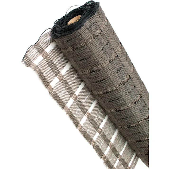 【CAINZ-DASH】トラスコ中山 美観間仕切りネットフェンス ロール ブラウン 80cm×50m TBNF-0850-BR【別送品】