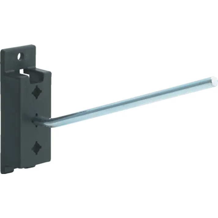 【CAINZ-DASH】トラスコ中山 パンチングパネル用フックバー 傾斜1本タイプ A型ベース PFA-15【別送品】