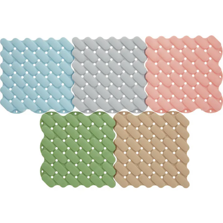 【CAINZ-DASH】トラスコ中山 抗菌・防炎ジョイントスノコ 素足用 ピンク TJSS15-P【別送品】