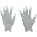 【CAINZ-DASH】トラスコ中山 銅繊維入ＥＳＤ手袋　指先コートタイプ　Ｓサイズ ESD-GFTS【別送品】