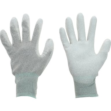 【CAINZ-DASH】トラスコ中山 銅繊維入ＥＳＤ手袋　手のひらコートタイプ　Ｍサイズ ESD-GPCM【別送品】