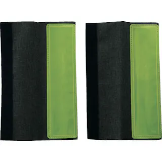 【CAINZ-DASH】トラスコ中山 フルハーネス用反射材 2枚入 イエロー RBFH-Y【別送品】