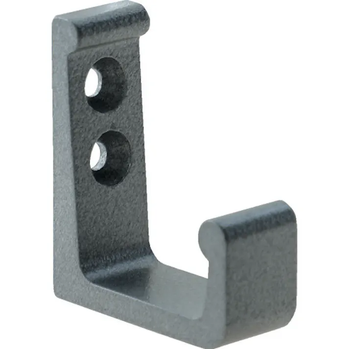 【CAINZ-DASH】トラスコ中山 アルミL型フック 45mm シルバ- AH45-SV【別送品】