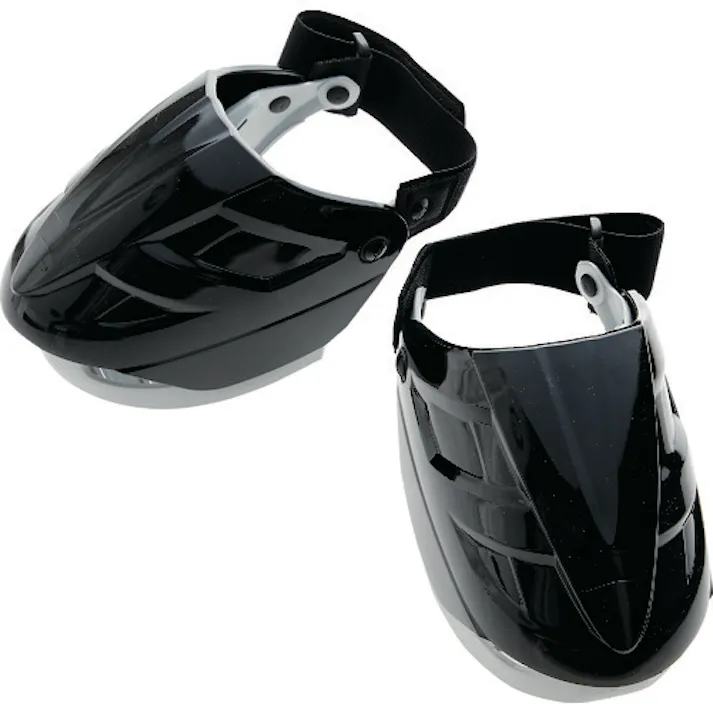 【CAINZ-DASH】トラスコ中山 つま先も守れる甲プロテクター ブラック IP-BK【別送品】