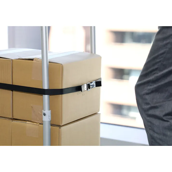 【CAINZ-DASH】トラスコ中山 ゴムロープ フック、Dカン金具付き 幅20mm×長さ3.5m (10本入) GR-2035AD【別送品】