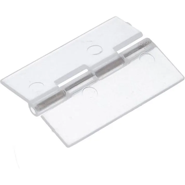 【CAINZ-DASH】トラスコ中山 樹脂蝶番 50X35 透明 2個入 SH5035-TM【別送品】