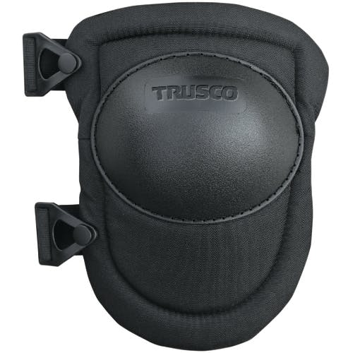 TRUSCO KPBT-BK 膝パッド バックルタイプ 両足2個セット 黒