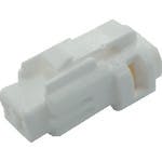 【CAINZ-DASH】トラスコ中山 防水コネクタ　ソケットハウジング　（１０個入）芯数５　被覆外径φ１．３～１．７　白 P-CB01A6-05N0-02【別送品】