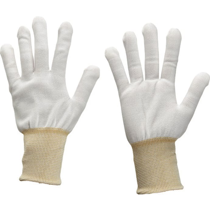 【CAINZ-DASH】トラスコ中山 使い捨てインナー手袋　１０双組　フリーサイズ DUG-10【別送品】