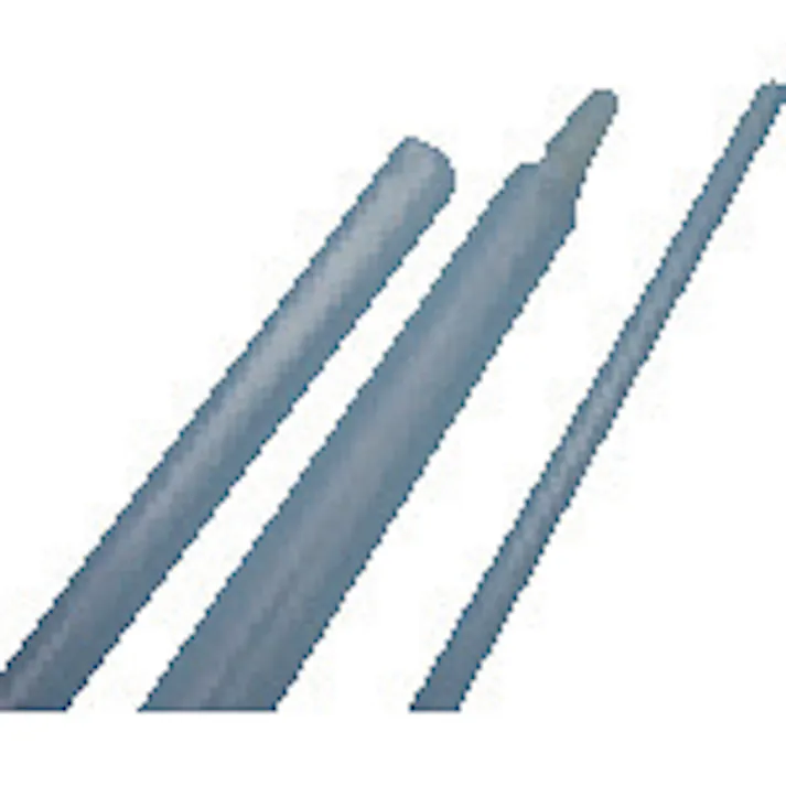 【CAINZ-DASH】トラスコ中山 耐熱150℃収縮チューブ 収縮前内径9.5mm 長さ1m 10本入り 透明 HR150-9.5T【別送品】