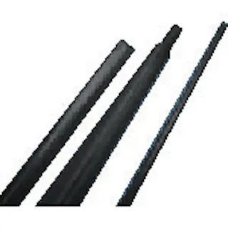 【CAINZ-DASH】トラスコ中山 耐熱150℃収縮チューブ 収縮前内径1.6mm 長さ1m 10本入り 黒 HR150-1.6BK【別送品】