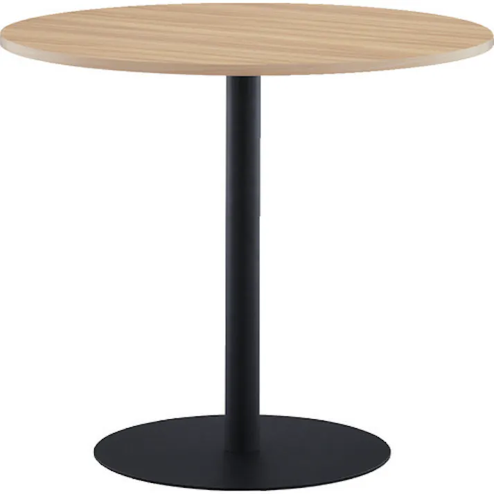 【CAINZ-DASH】トラスコ中山 リフレッシュテーブル 800Φ高さ700mm TRT80-NABK【別送品】