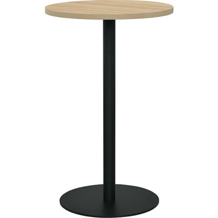 【CAINZ-DASH】トラスコ中山 リフレッシュテーブル 600Φ高さ956mm TRT60H-NABK【別送品】