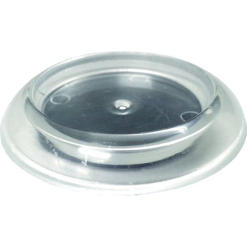 トラスコ中山 キャスタ-用受け皿 ゴム付 60MM 透明 12個入 TUR600-TM-12 キャスター用受皿 トラスコ中山 キャスタ-用受け皿 ゴム付 60MM 透明 12個入 TUR600-TM-12 キャスター用受皿