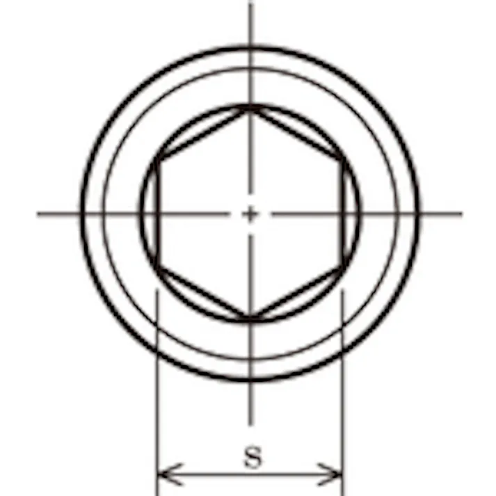 【CAINZ-DASH】トラスコ中山 テーパー沈みプラグ SP2(スチール) 黒染め PT1/8 20個入 Y1082-0118【別送品】